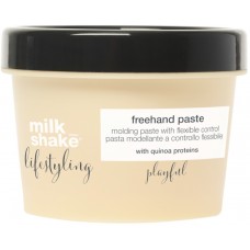 Crema modelatoare cu fixare medie pentru toate tipurile de par - Freehand Paste - Lifestyling - Milk Shake - 100 ml