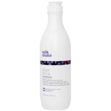 Balsam pigmentat anti-ingalbenire pentru parul blond, carunt sau decolorat - Conditioner - Silver Shine - Milk Shake - 1000 ml