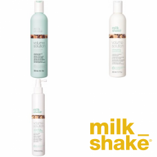 Kit mic de volum pentru par fin sau subtire - Volume Solution - Milk Shake - 3 produse cu 20% discount