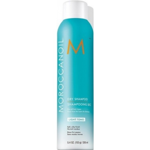 Sampon Uscat Pentru Curatarea Parului Deschis La Culoare - Dry Shampoo - Light Tones - Moroccanoil - 205 Ml