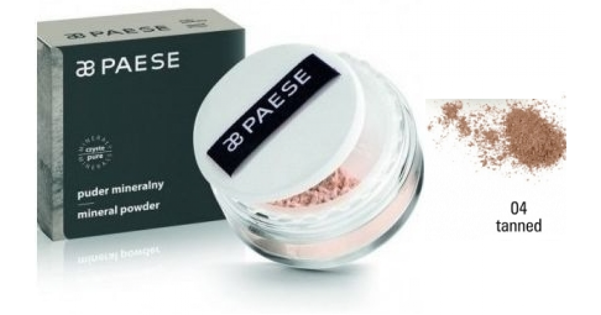 Pudră minerală - Mineral Powder - Paese - 15 gr - Nr. 4