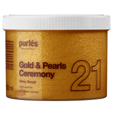 Peeling Pentru Corp - 21 Shiny Scrub - Gold & Pearls Ceremony - Purles - 500 ml
