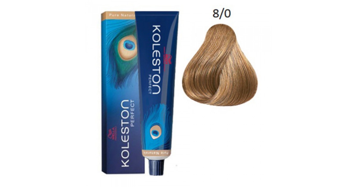 8/0 Koleston Perfect Wella Professionals Vopsea Profesionala 60 ml