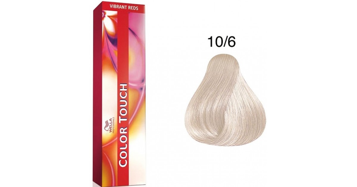 Vopsea semi permanenta profesionala 10/6 Color Touch Wella Professionals 60 ml