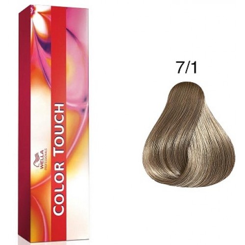 Vopsea semi permanenta profesionala 7/1 Color Touch Wella Professionals 60 ml