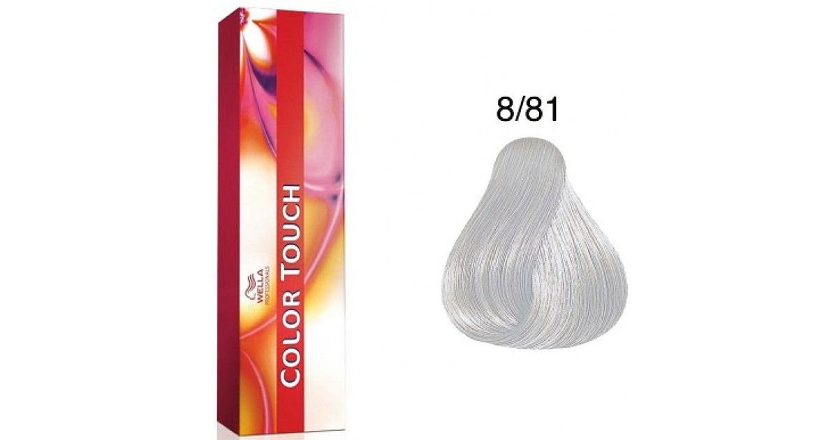 Vopsea semi permanenta profesionala 8/81 Color Touch Wella Professionals 60 ml