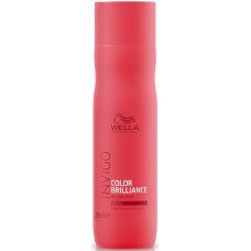 Sampon pentru par gros si vopsit - Color Protection Shampoo - Coarse - Invigo Brilliance - Wella - 250 ml