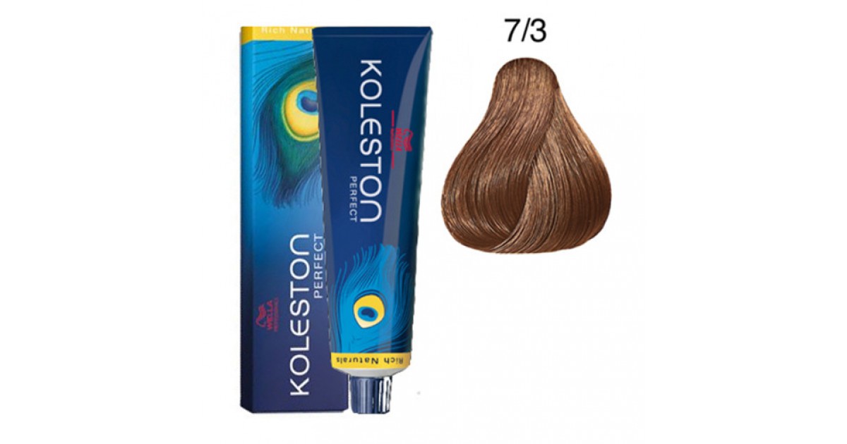 Vopsea profesionala 7/3 Koleston Perfect Wella Professionals 60 ml
