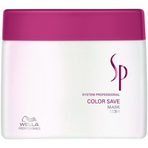 Tratament-masca Intensiv Pentru Par Vopsit - Mask - Color Save - Sp - Wella - 400 Ml